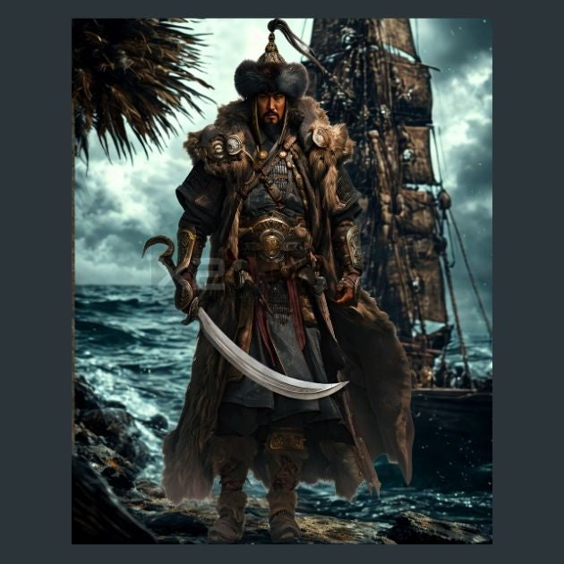 Ghengis-Khan-Metal-Prints