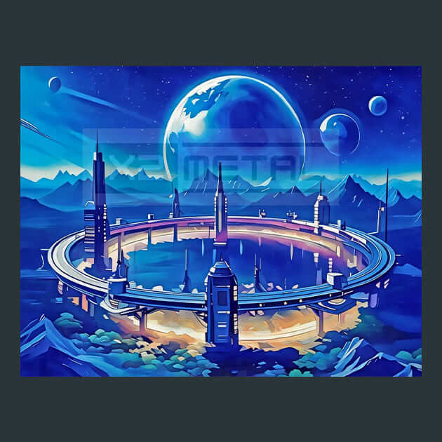 Globe Cosmos Metal Wall Art and Desktop Mouse Pad by X2Metal