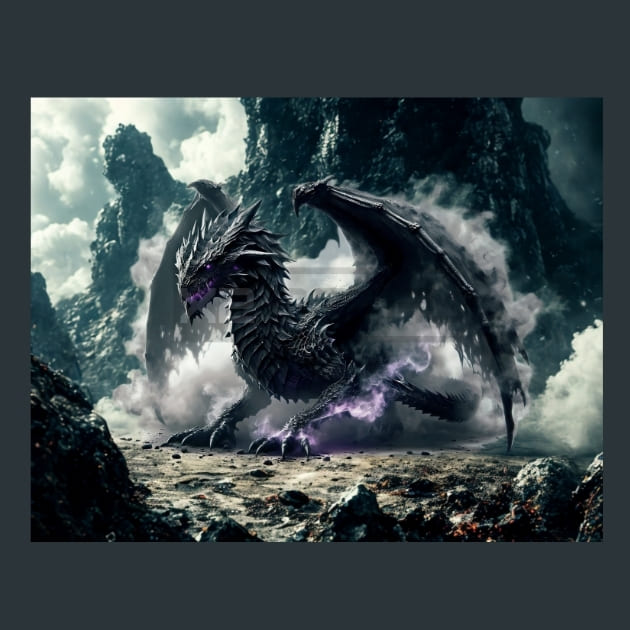 Gloomscale_Dragon_metal_prints_posters_mouse_pads