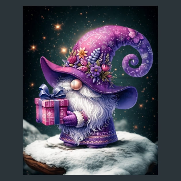 Gnome & Bloom 10 Metal Wall Art and Desktop Mouse Pad by X2Metal