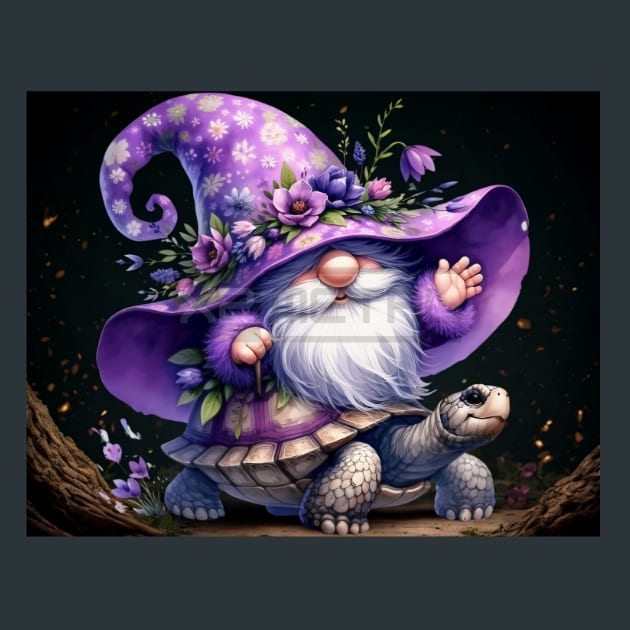 Gnome &amp; Bloom 3 Metal Wall Art and Desktop Mouse Pad by X2Metal