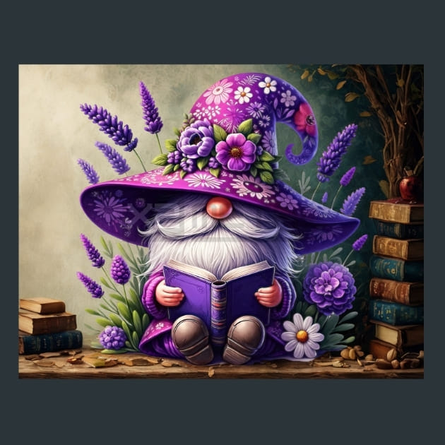 Gnome &amp; Bloom 46 Metal Wall Art and Desktop Mouse Pad by X2Metal