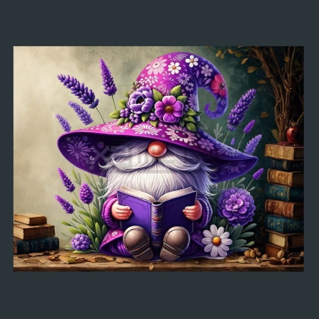 Gnome &amp; Bloom 46 Metal Wall Art and Desktop Mouse Pad by X2Metal