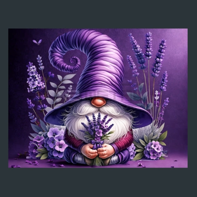 Gnome & Bloom 48 Metal Wall Art and Desktop Mouse Pad by X2Metal