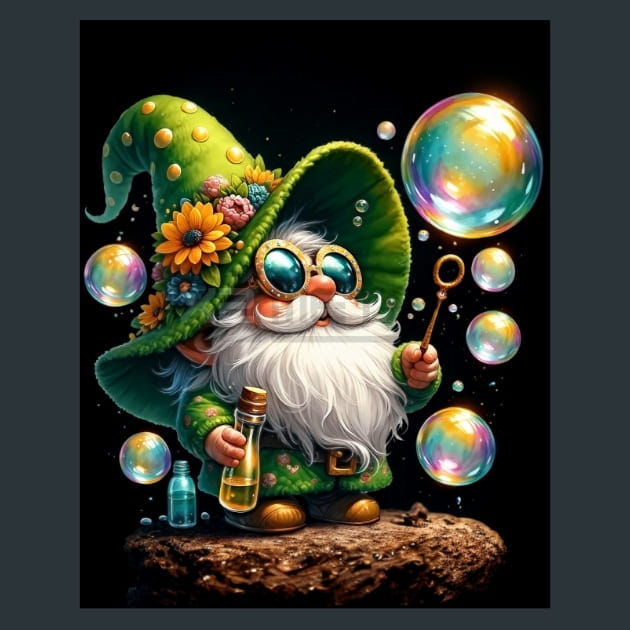Gnome & Bloom 57 Metal Wall Art and Desktop Mouse Pad by X2Metal