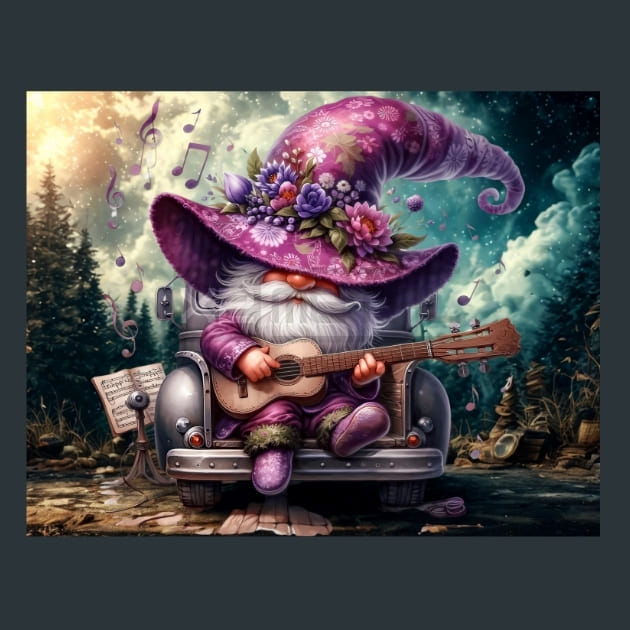 Gnome &amp; Bloom 6 Metal Wall Art and Desktop Mouse Pad by X2Metal