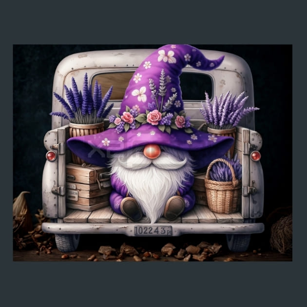 Gnome & Bloom 7 Metal Wall Art and Desktop Mouse Pad by X2Metal