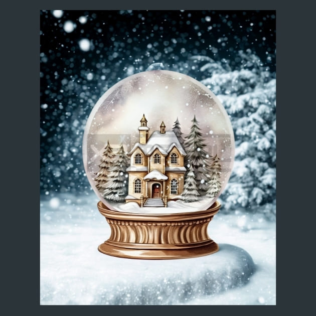 Gold Christmas 11 Metal Wall Art and Desktop Mouse Pad by X2Metal