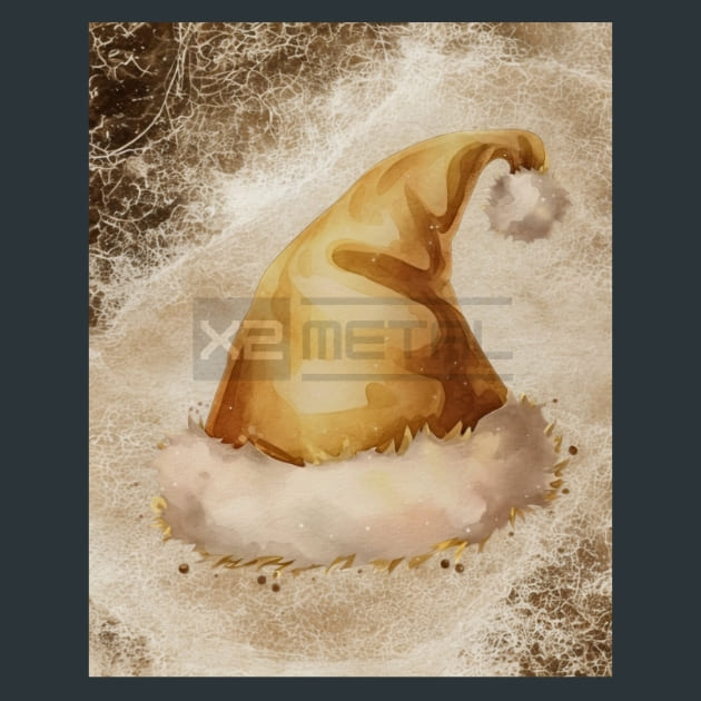Gold Christmas Metal Prints, Posters And – Metal Print &amp; Mouse Pad | ChromaLuxe | Made in Iowa USA