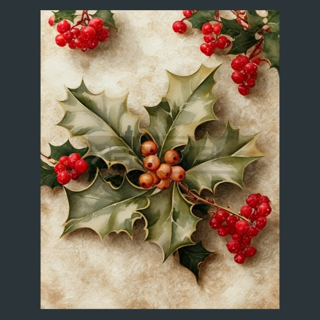 Gold Christmas 29 Metal Wall Art and Desktop Mouse Pad by X2Metal