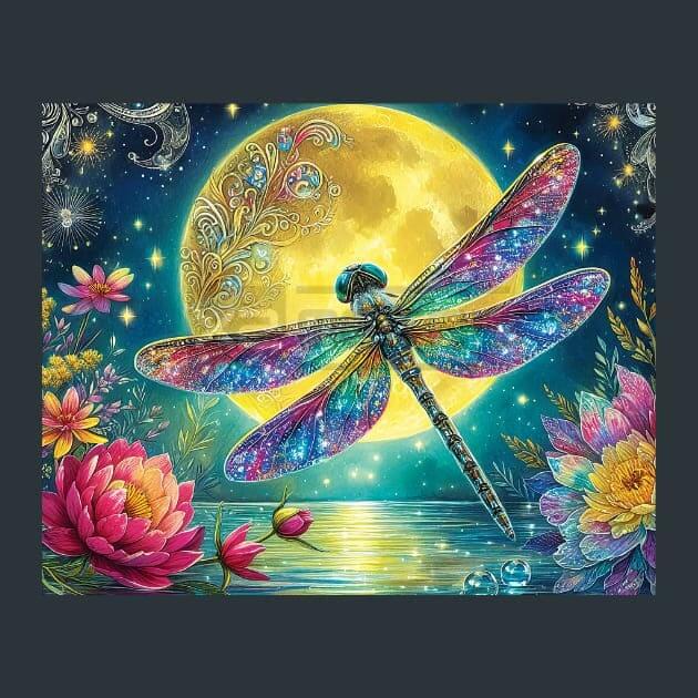 Golden Flutter Metal Wall Art and Desktop Mouse Pad by X2Metal