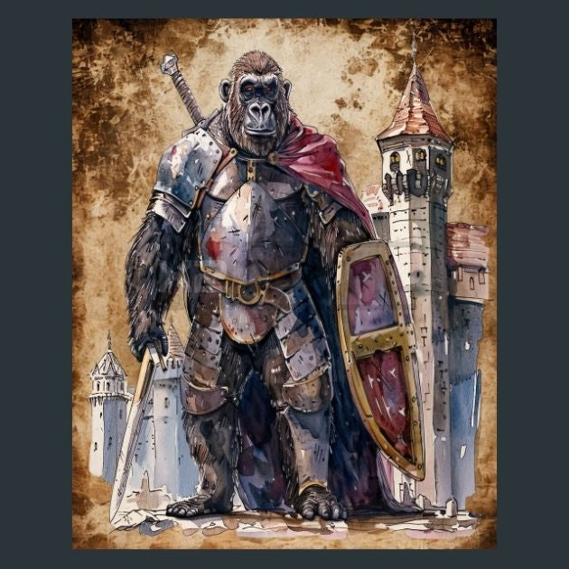 Gorillas-17-Metal-Prints