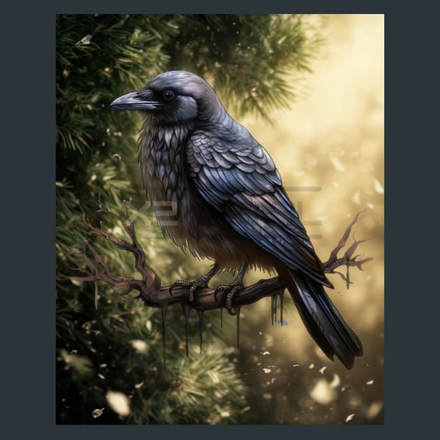 Gothic Animal 10 Metal Wall Art and Desktop Mouse Pad by X2Metal