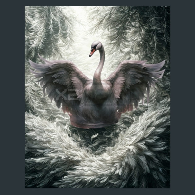 Gothic Animal 20 Metal Wall Art and Desktop Mouse Pad by X2Metal