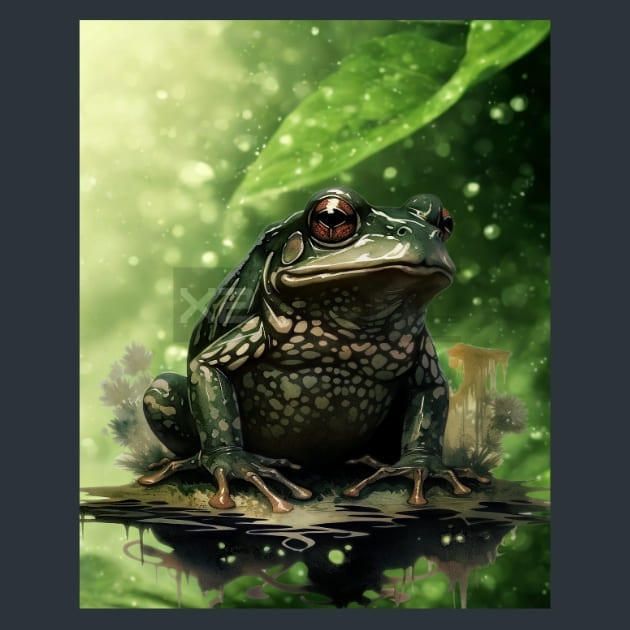 Gothic Animal 27 Metal Wall Art and Desktop Mouse Pad by X2Metal
