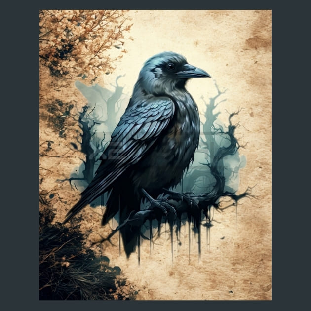 Gothic Animal 29 Metal Wall Art and Desktop Mouse Pad by X2Metal
