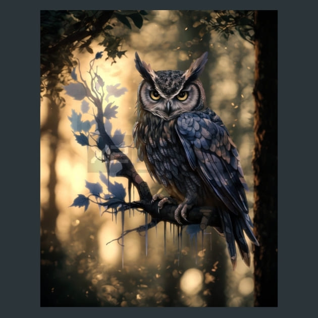 Gothic Animal 4 Metal Wall Art and Desktop Mouse Pad by X2Metal