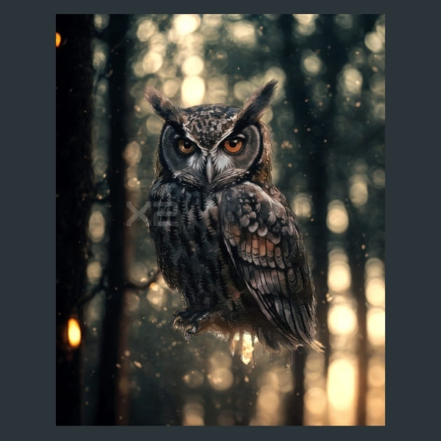 Gothic Animal 41 Metal Wall Art and Desktop Mouse Pad by X2Metal
