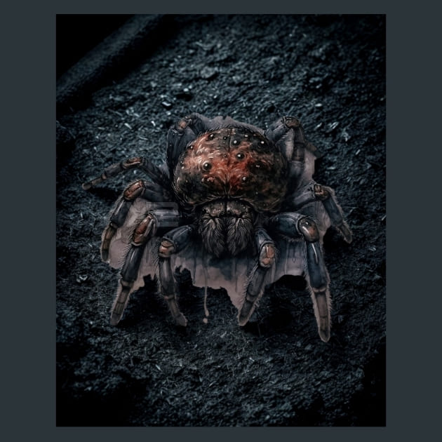 Gothic Animal 45 Metal Wall Art and Desktop Mouse Pad by X2Metal