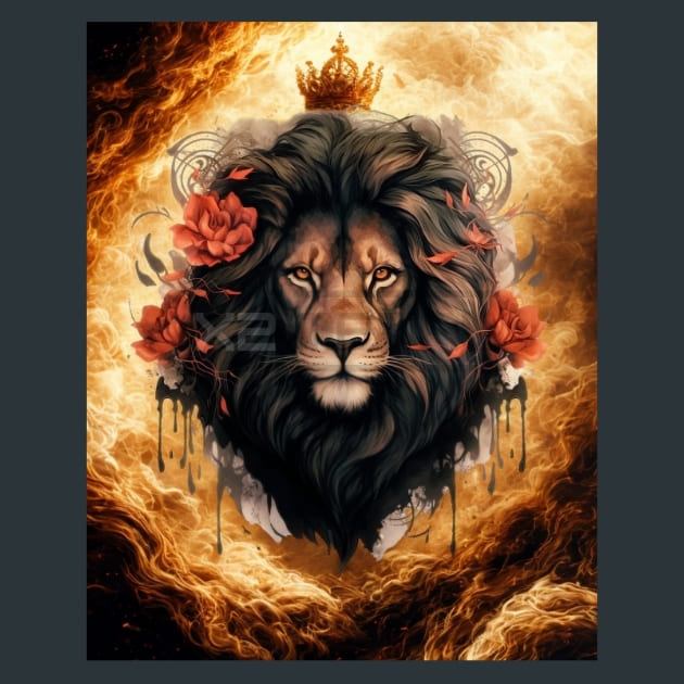 Gothic Animal 6 Metal Wall Art and Desktop Mouse Pad by X2Metal