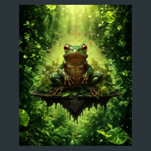 Gothic Animal 8 Metal Wall Art and Desktop Mouse Pad by X2Metal