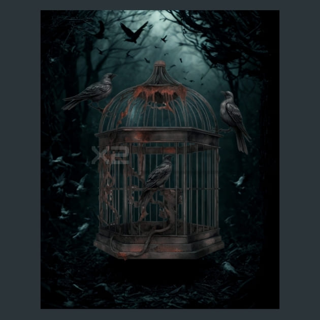 Gothic Antique 8 Metal Wall Art and Desktop Mouse Pad by X2Metal