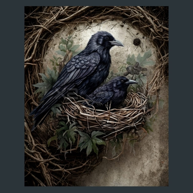 Gothic-Raven-11-metal-prints-posters-mouse-pads