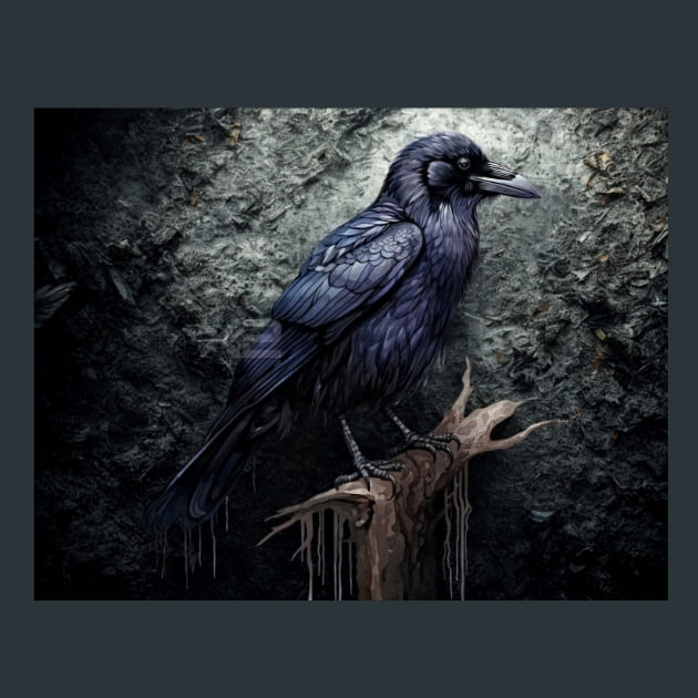 Gothic-Raven-191-metal-prints-posters-mouse-pads