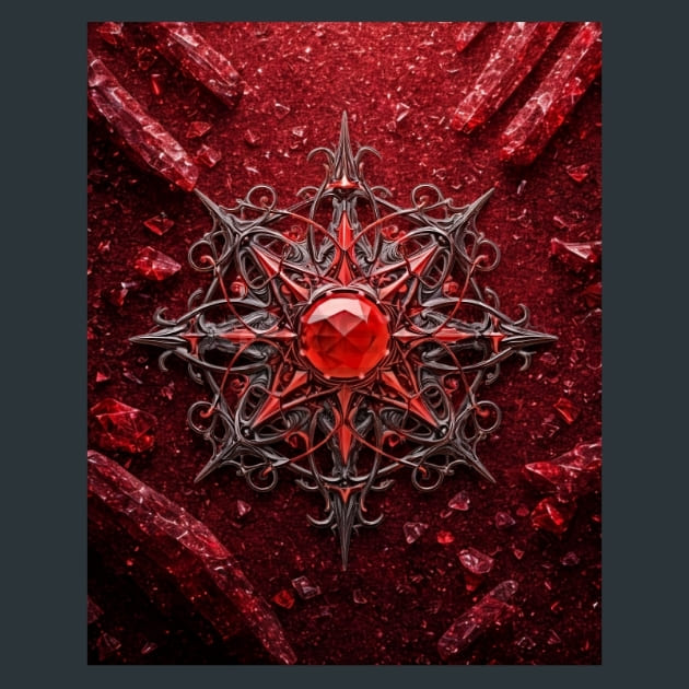 Gothic Christmas Metal Prints, Posters And – Metal Print &amp; Mouse Pad | ChromaLuxe | Made in Iowa USA