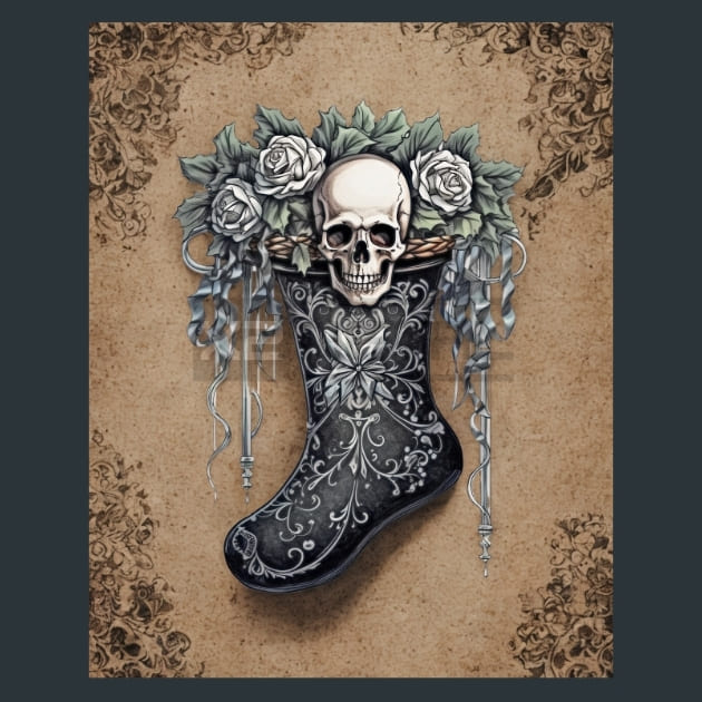 Gothic Christmas Metal Prints, Posters And – Metal Print &amp; Mouse Pad | ChromaLuxe | Made in Iowa USA