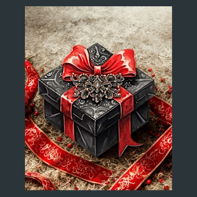 Gothic Christmas Metal Prints, Posters And – Metal Print &amp; Mouse Pad | ChromaLuxe | Made in Iowa USA
