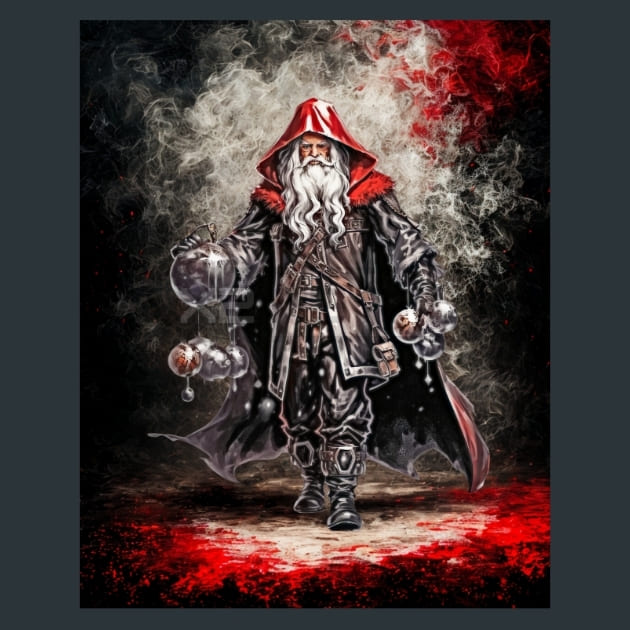 Gothic Christmas Metal Prints, Posters And – Metal Print &amp; Mouse Pad | ChromaLuxe | Made in Iowa USA