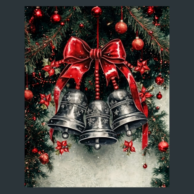 Gothic Christmas Metal Prints, Posters And – Metal Print &amp; Mouse Pad | ChromaLuxe | Made in Iowa USA