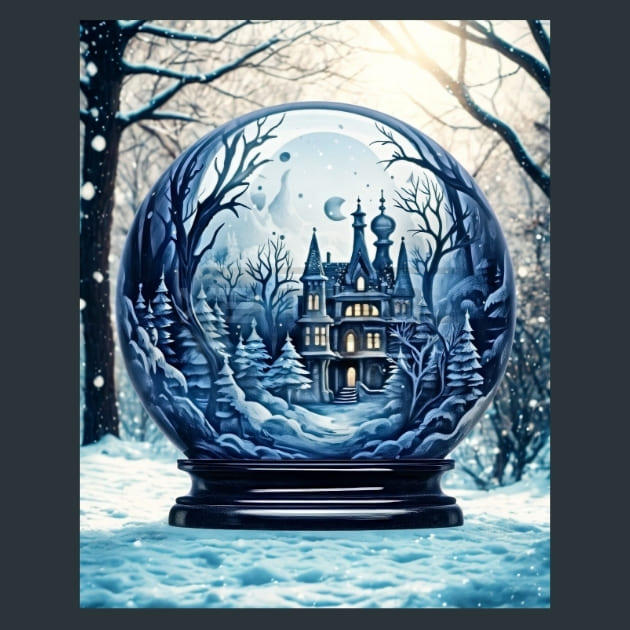 Gothic Christmas Metal Prints, Posters And – Metal Print &amp; Mouse Pad | ChromaLuxe | Made in Iowa USA