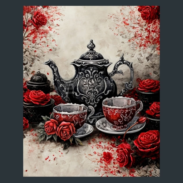 Gothic Christmas Metal Prints, Posters And – Metal Print &amp; Mouse Pad | ChromaLuxe | Made in Iowa USA