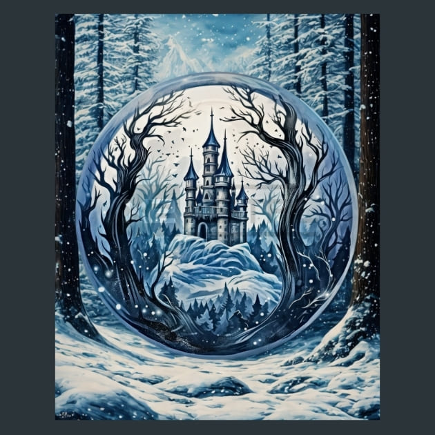 Gothic Christmas 2 Metal Wall Art and Desktop Mouse Pad by X2Metal