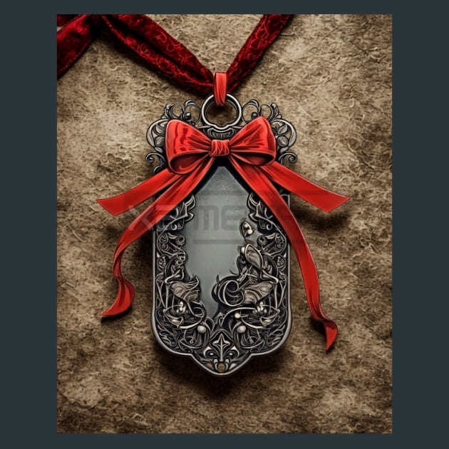 Gothic Christmas Metal Prints, Posters And – Metal Print &amp; Mouse Pad | ChromaLuxe | Made in Iowa USA