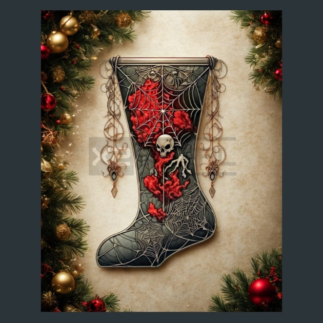 Gothic Christmas Metal Prints, Posters And – Metal Print &amp; Mouse Pad | ChromaLuxe | Made in Iowa USA