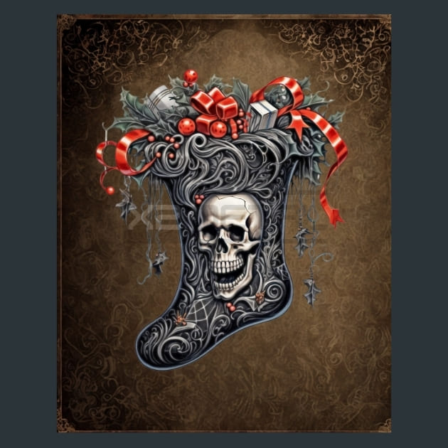 Gothic Christmas Metal Prints, Posters And – Metal Print &amp; Mouse Pad | ChromaLuxe | Made in Iowa USA