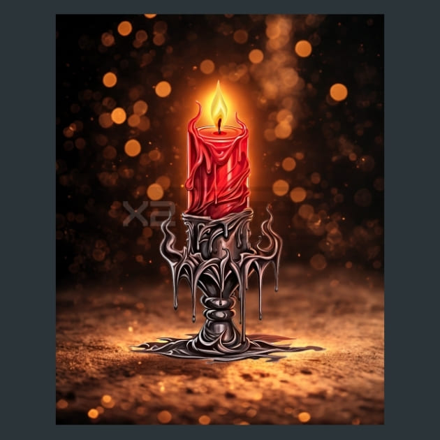 Gothic Christmas Metal Prints, Posters And – Metal Print &amp; Mouse Pad | ChromaLuxe | Made in Iowa USA
