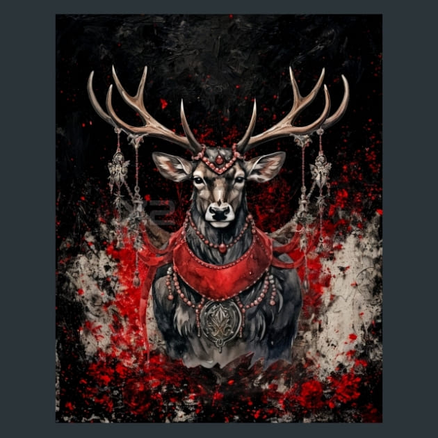 Gothic Christmas Metal Prints, Posters And – Metal Print &amp; Mouse Pad | ChromaLuxe | Made in Iowa USA