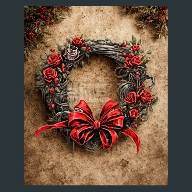 Gothic Christmas Metal Prints, Posters And – Metal Print &amp; Mouse Pad | ChromaLuxe | Made in Iowa USA