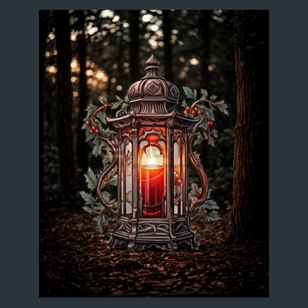 Gothic Christmas 8 Metal Wall Art and Desktop Mouse Pad by X2Metal