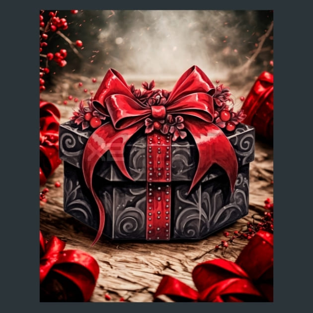 Gothic Christmas Metal Prints, Posters And – Metal Print &amp; Mouse Pad | ChromaLuxe | Made in Iowa USA