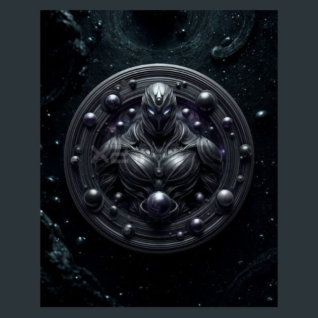 Gravity Elemental Avatar Metal Wall Art and Desktop Mouse Pad by X2Metal