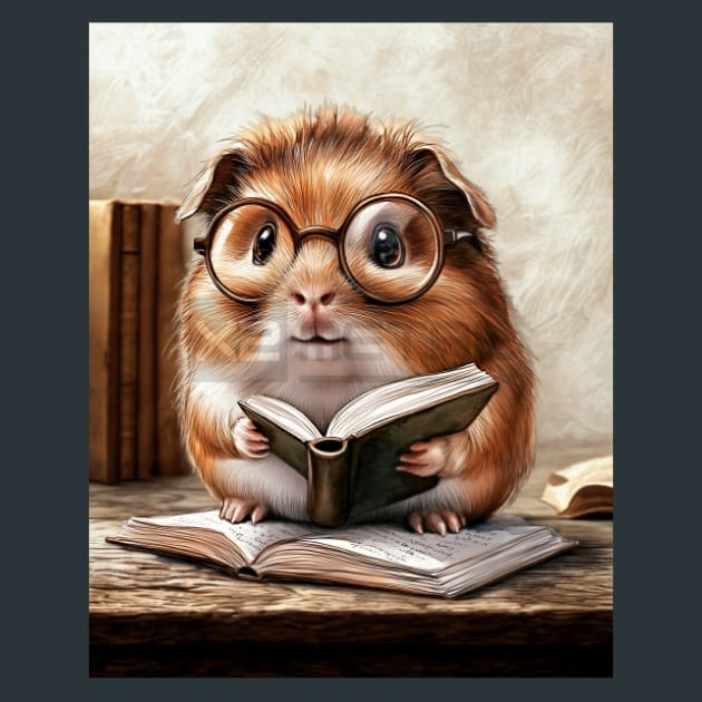 Guinea Pigs 3 Metal Wall Art and Desktop Mouse Pad by X2Metal