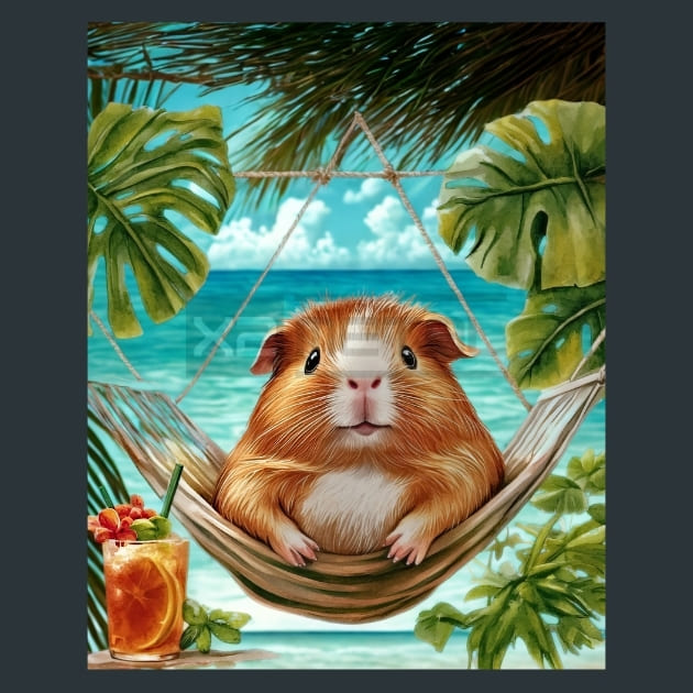 Guinea Pigs 40 Metal Wall Art and Desktop Mouse Pad by X2Metal