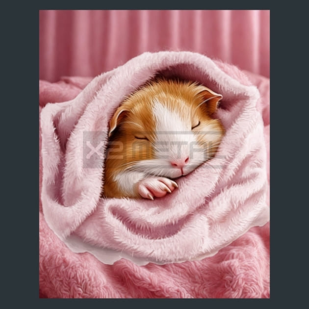 Guinea Pigs 7 Metal Wall Art and Desktop Mouse Pad by X2Metal