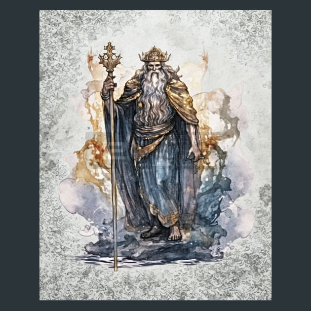 Hades-Greek_Gods Metal Wall Art and Desktop Mouse Pad by X2Metal