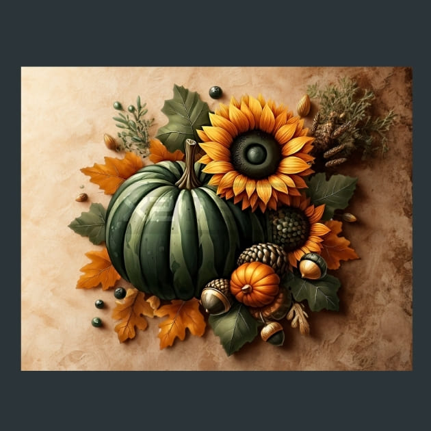 Halloween Pumpkin 54 Metal Wall Art and Desktop Mouse Pad by X2Metal